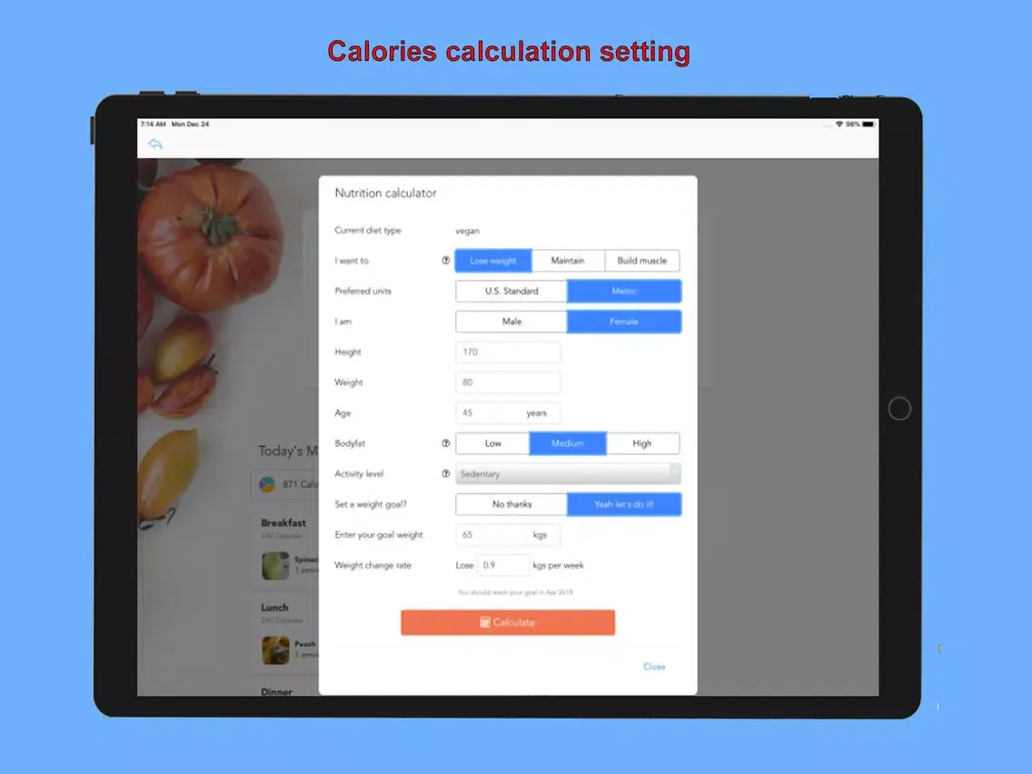 Better Meal iPad  Ekran Görüntüleri
