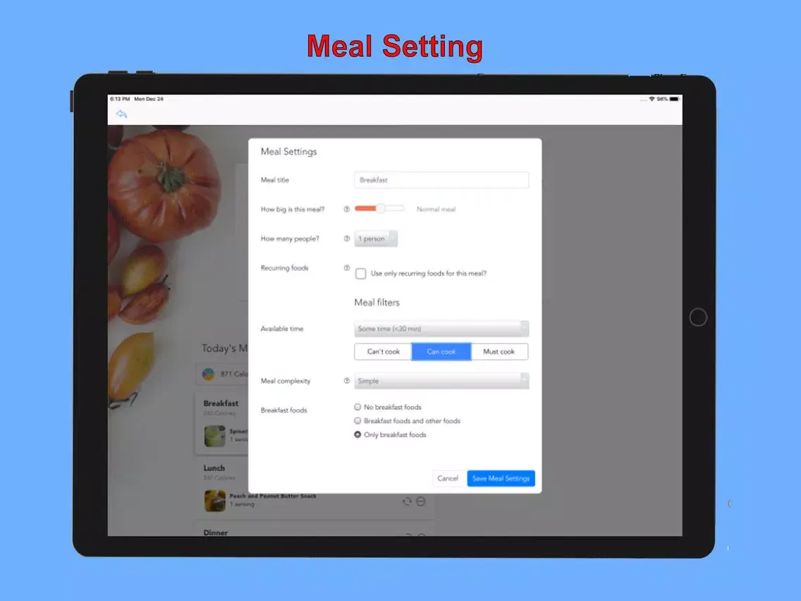 Better Meal iPad  Ekran Görüntüleri