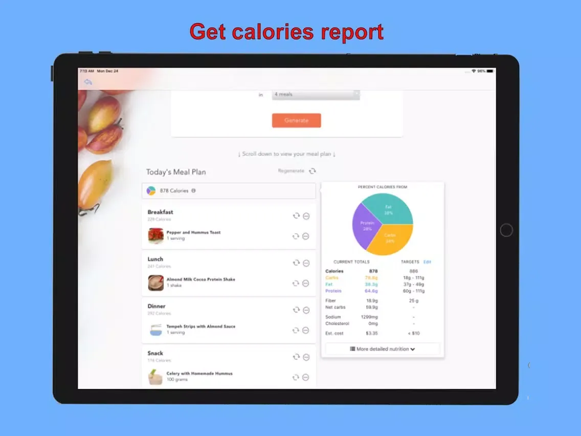Better Meal iPad  Ekran Görüntüleri