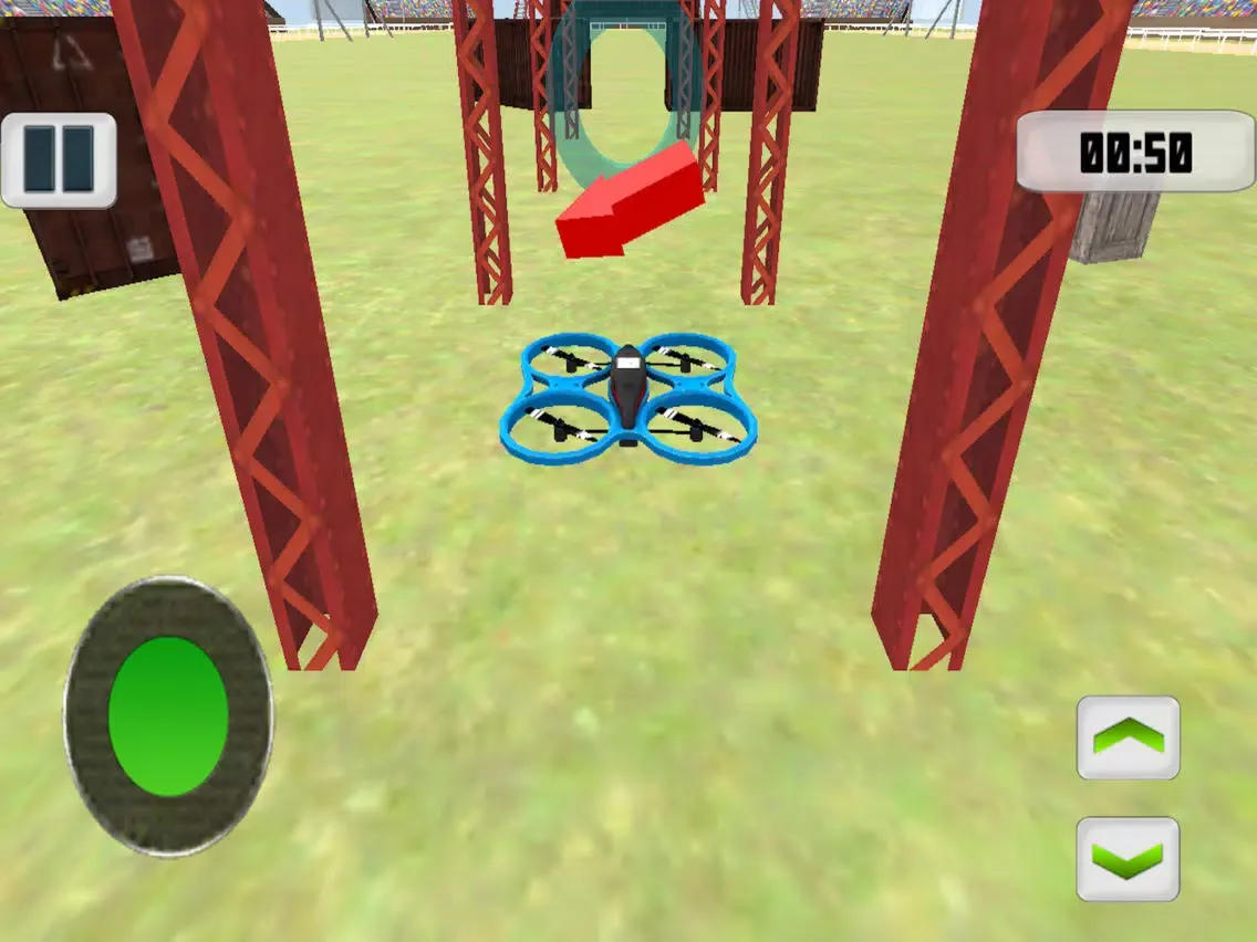 Real Outdoor Drone Fly 3D iPad  Ekran Görüntüleri