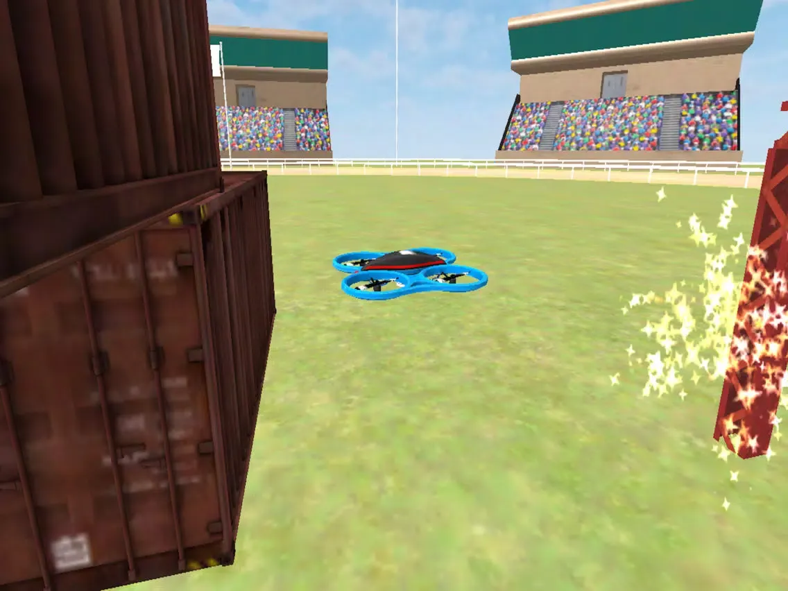 Real Outdoor Drone Fly 3D iPad  Ekran Görüntüleri