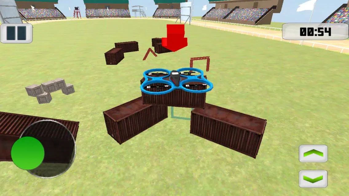 Real Outdoor Drone Fly 3D Ekran Görüntüleri