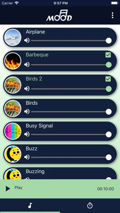 Screenshot di My Mood - Relax & Sleep Sounds
