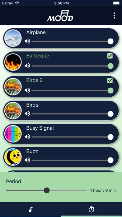 Screenshot di My Mood - Relax & Sleep Sounds