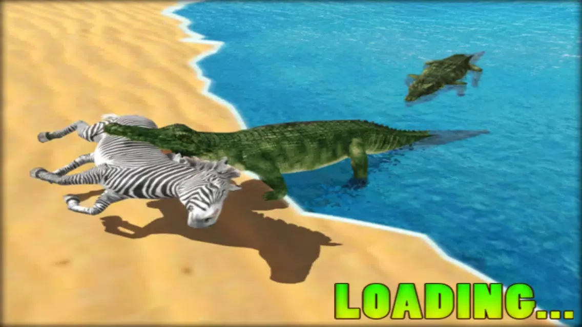 Sniper Crocodile Beach Hunt スクリーンショット