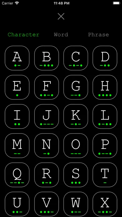 Ảnh chụp màn hình của Bravo - Morse Code Trainer