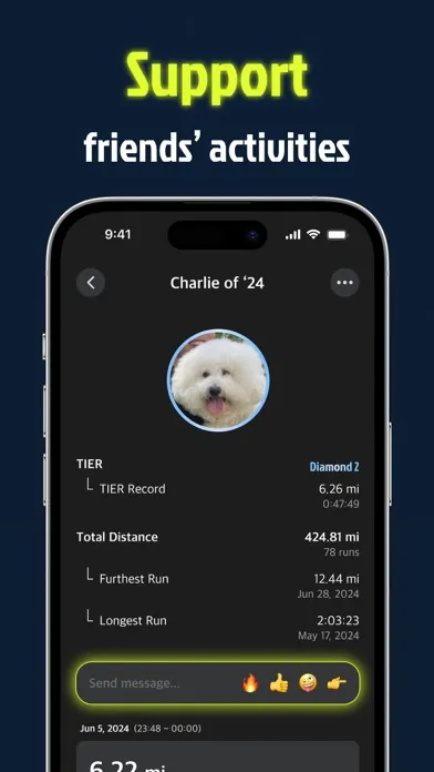 Ảnh chụp màn hình của TIER - Run with Friends