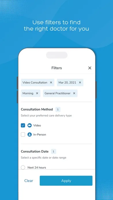 Скриншоты NMC - MyHealth