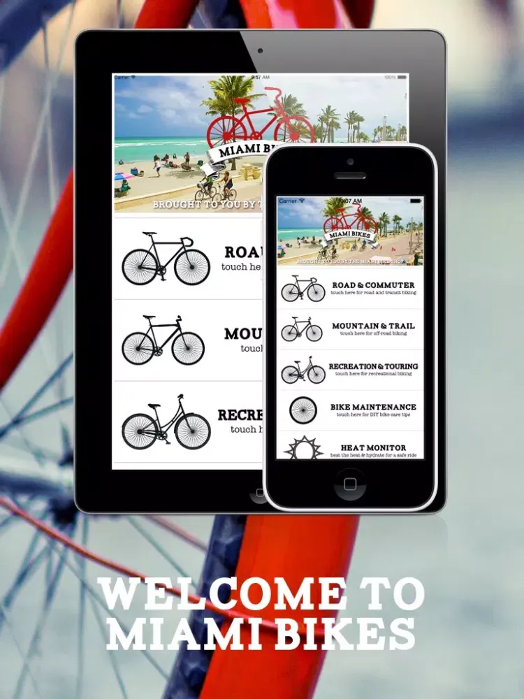 Miami Bikes iPad  Screenshots