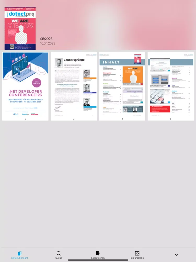 dotnetpro Screenshots