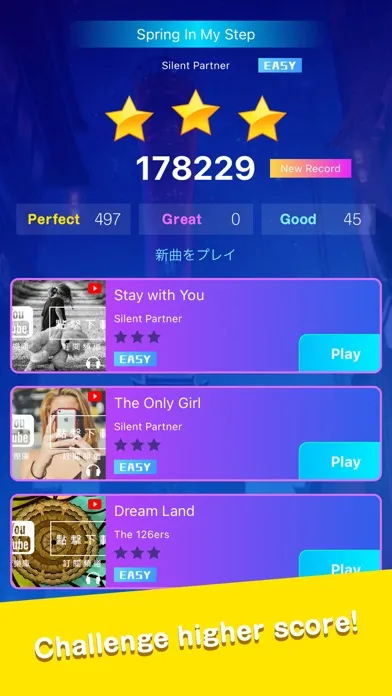 Tap Music: Pop Music Game Screenshots