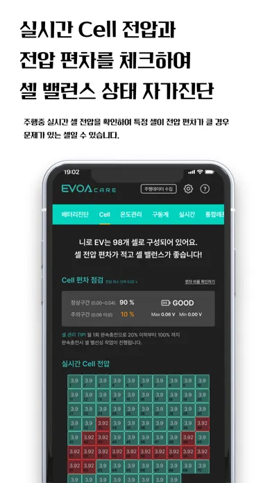 이보아 EVOA - OBD 전기차 배터리 진단 스캐너应用截图