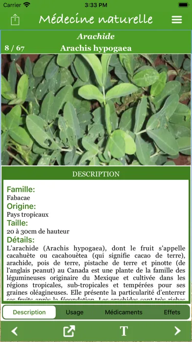 Capturas de tela do Plantes guérisseuses