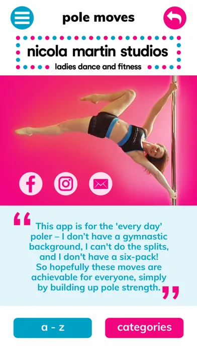 NMS Pole Fitness Moves سکرین شاٹس