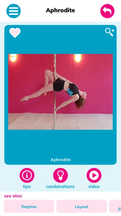NMS Pole Fitness Moves سکرین شاٹس