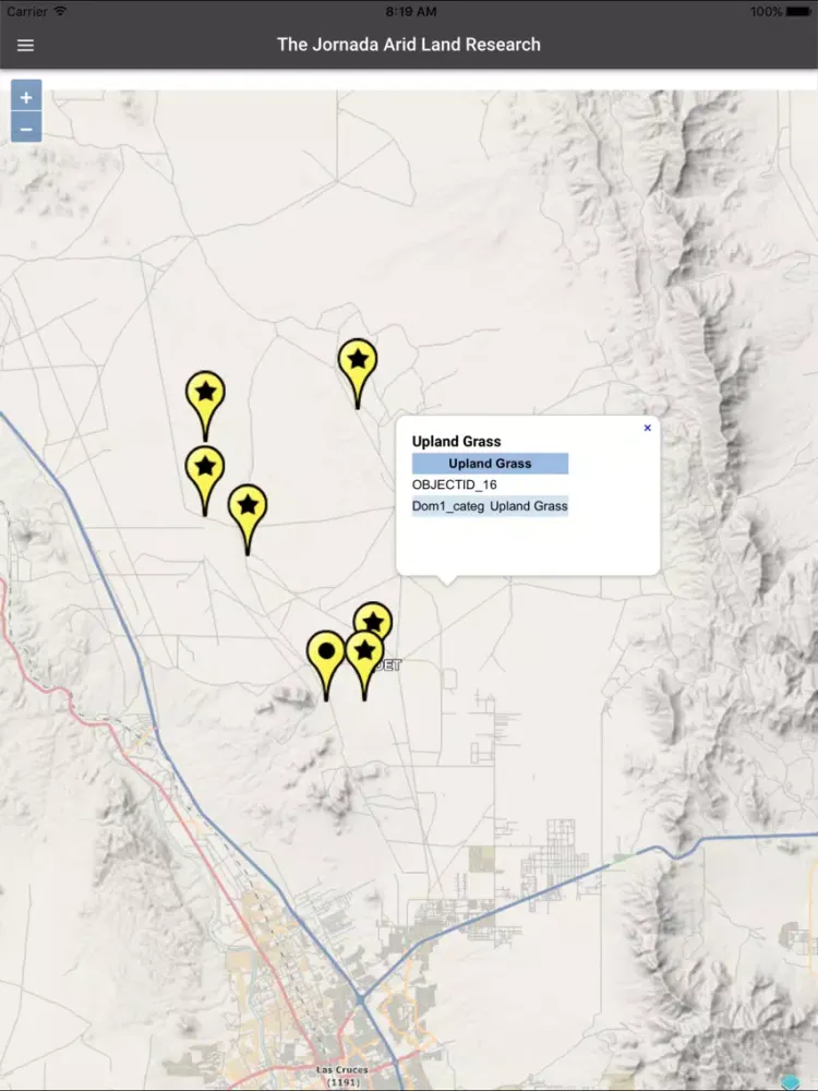 The Jornada Arid Land Research iPad 應用截圖