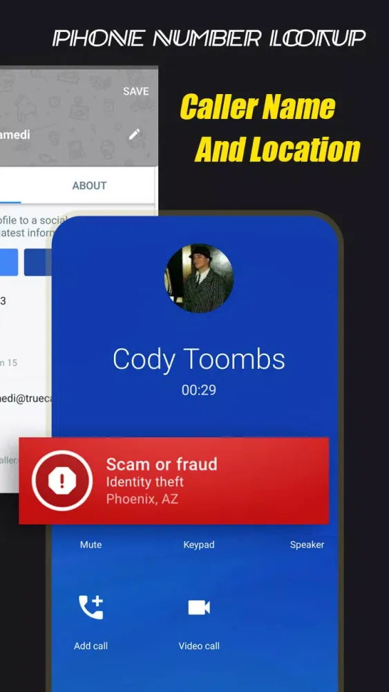 Caller Name And Location Info 스크린샷