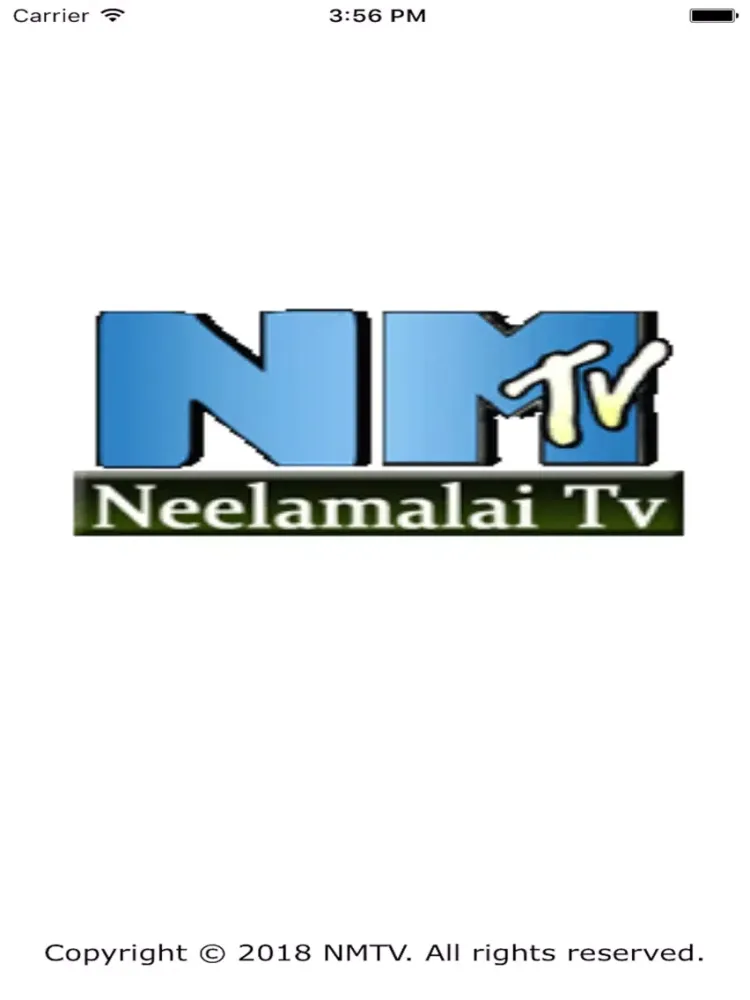 Screenshot di NMTV 's iPad 