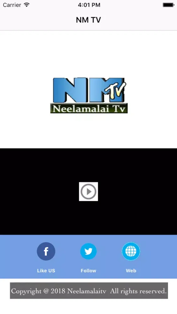 Screenshot di NMTV 's