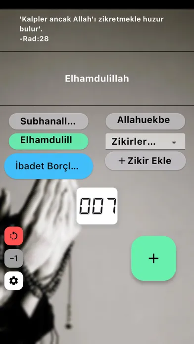 Captures d'écran de Zikirmatik