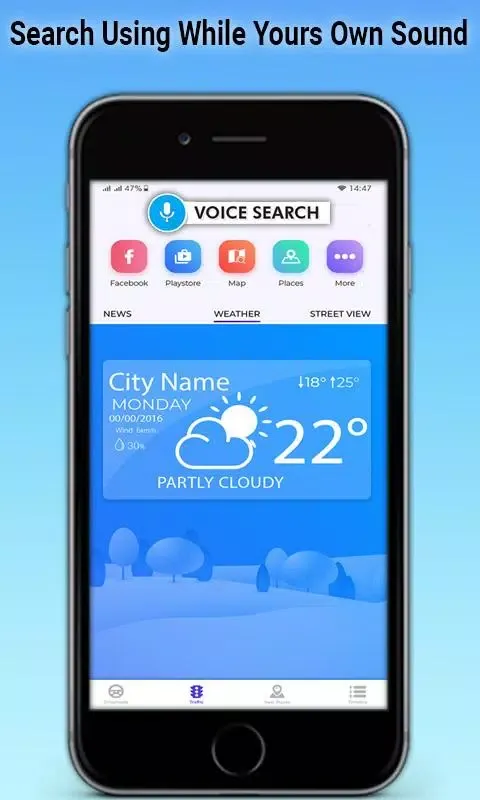 Screenshot di Voice Search Assistant – Searc