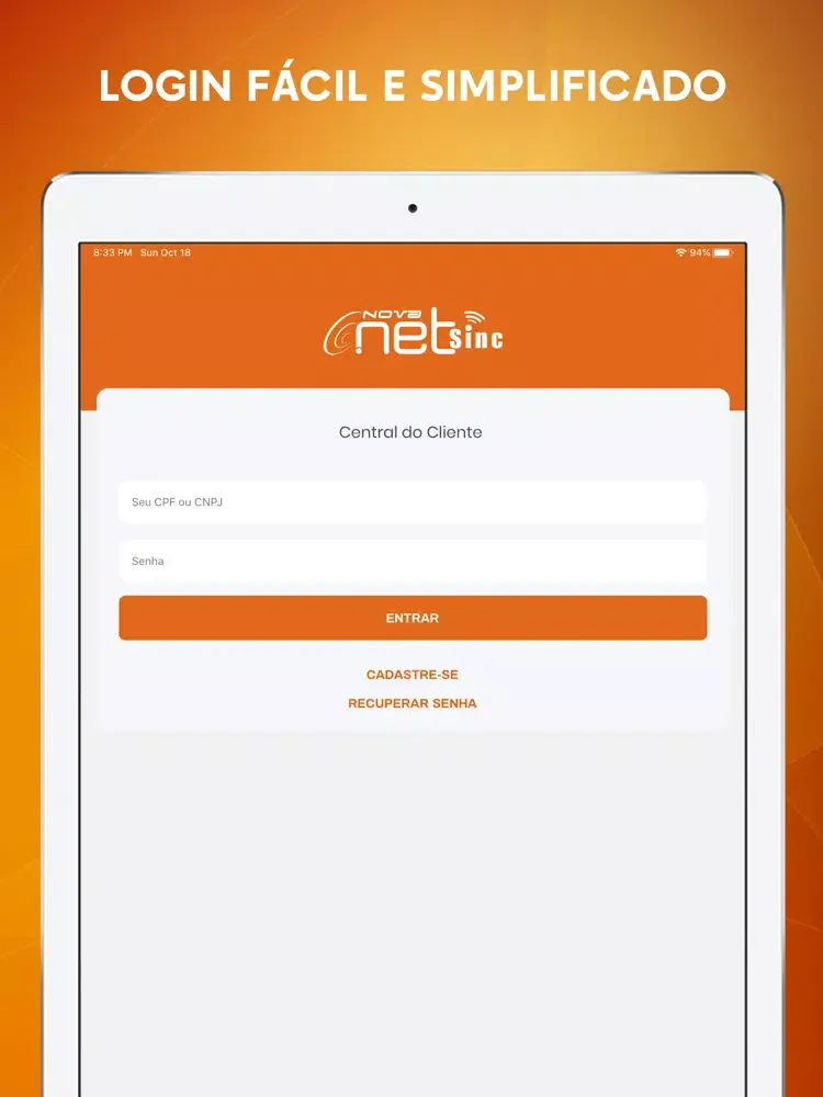 Nova NetSinc iPad 應用截圖
