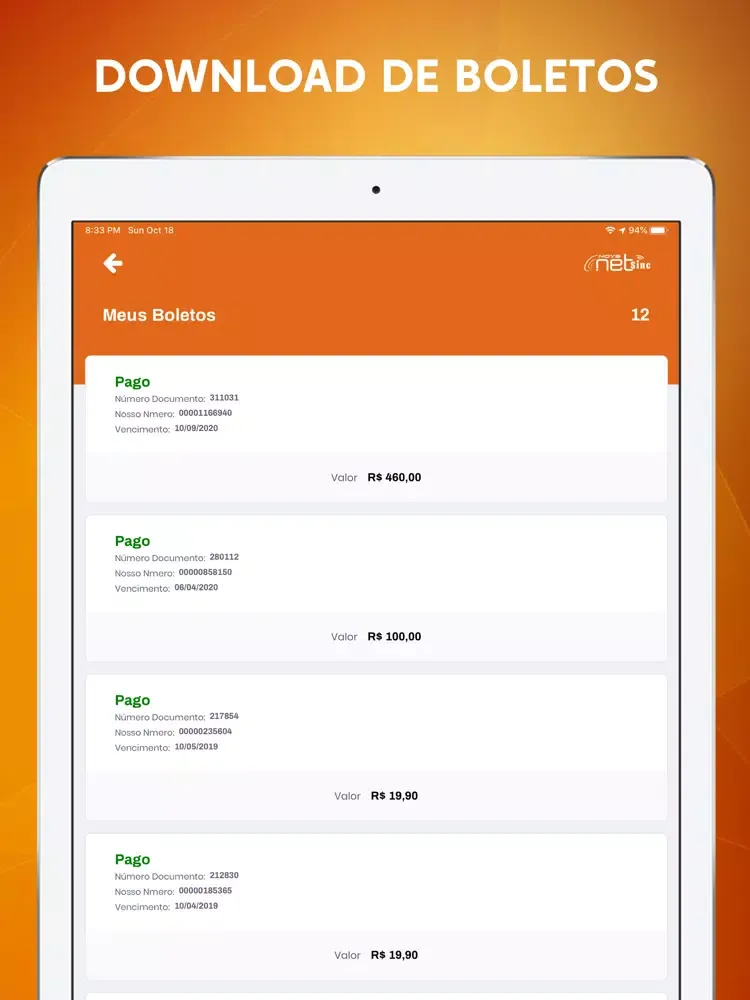 Nova NetSinc iPad 應用截圖