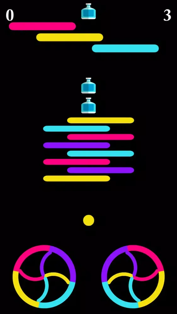 Captures d'écran de Color Flip 2: Bottle Collecting 2K16 Version