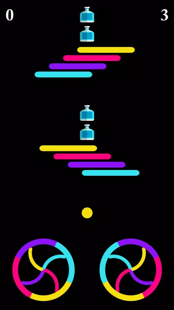 Captures d'écran de Color Flip 2: Bottle Collecting 2K16 Version
