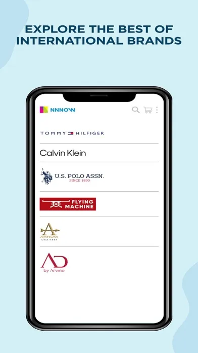 Tangkapan layar NNNOW - Fashion Shopping App