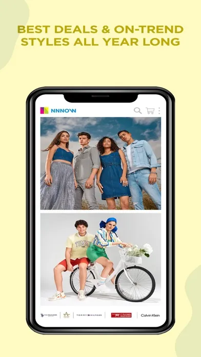 Tangkapan layar NNNOW - Fashion Shopping App