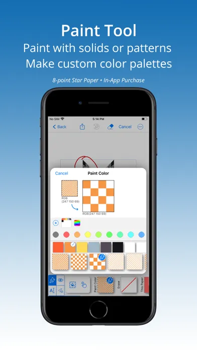 Zrzuty ekranu QuiltPaper