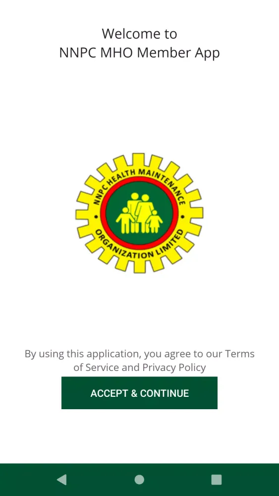NNPC HMO App Screenshots