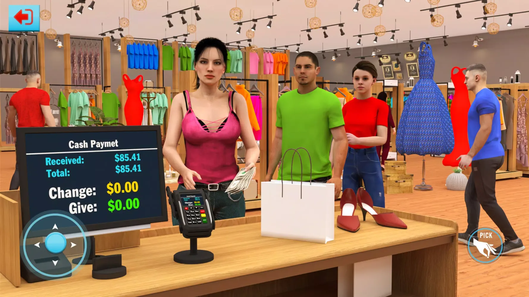 Скриншоты Clothing Store Game Simulator