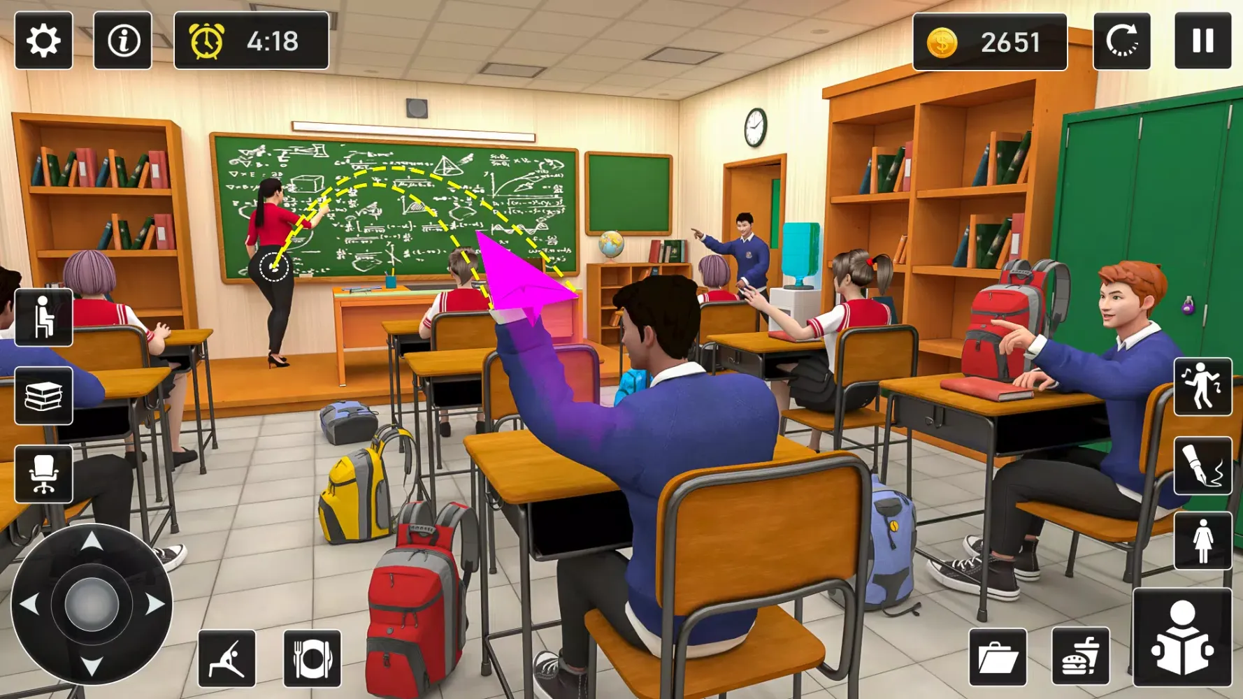 Screenshot di High School Teacher Games 24