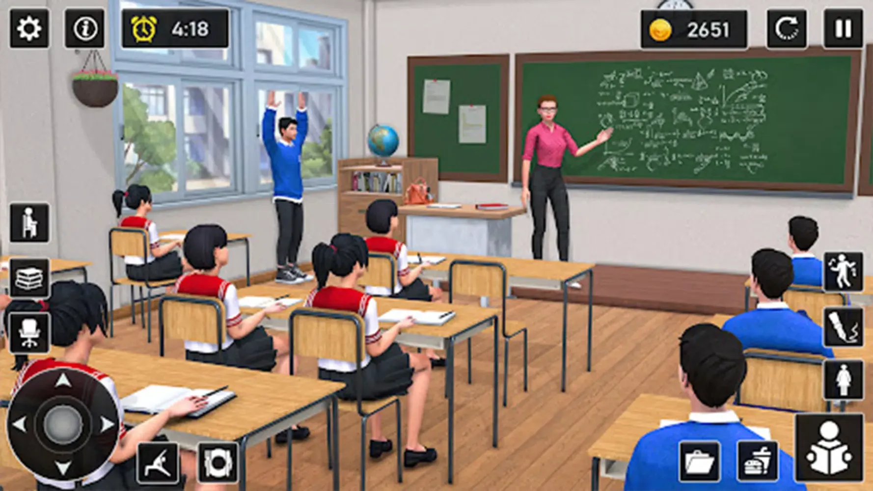 Screenshot di High School Teacher Games 24