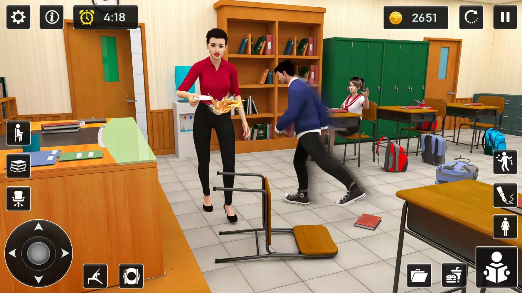 Screenshot di High School Teacher Games 24