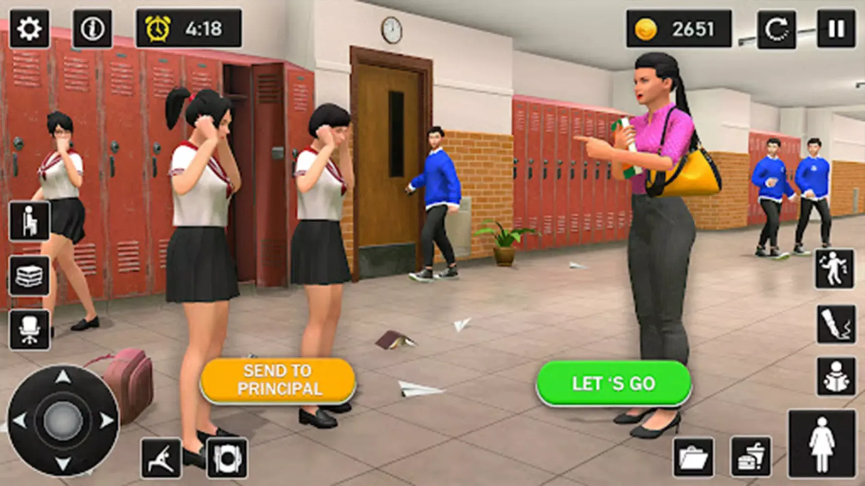 Screenshot di High School Teacher Games 24