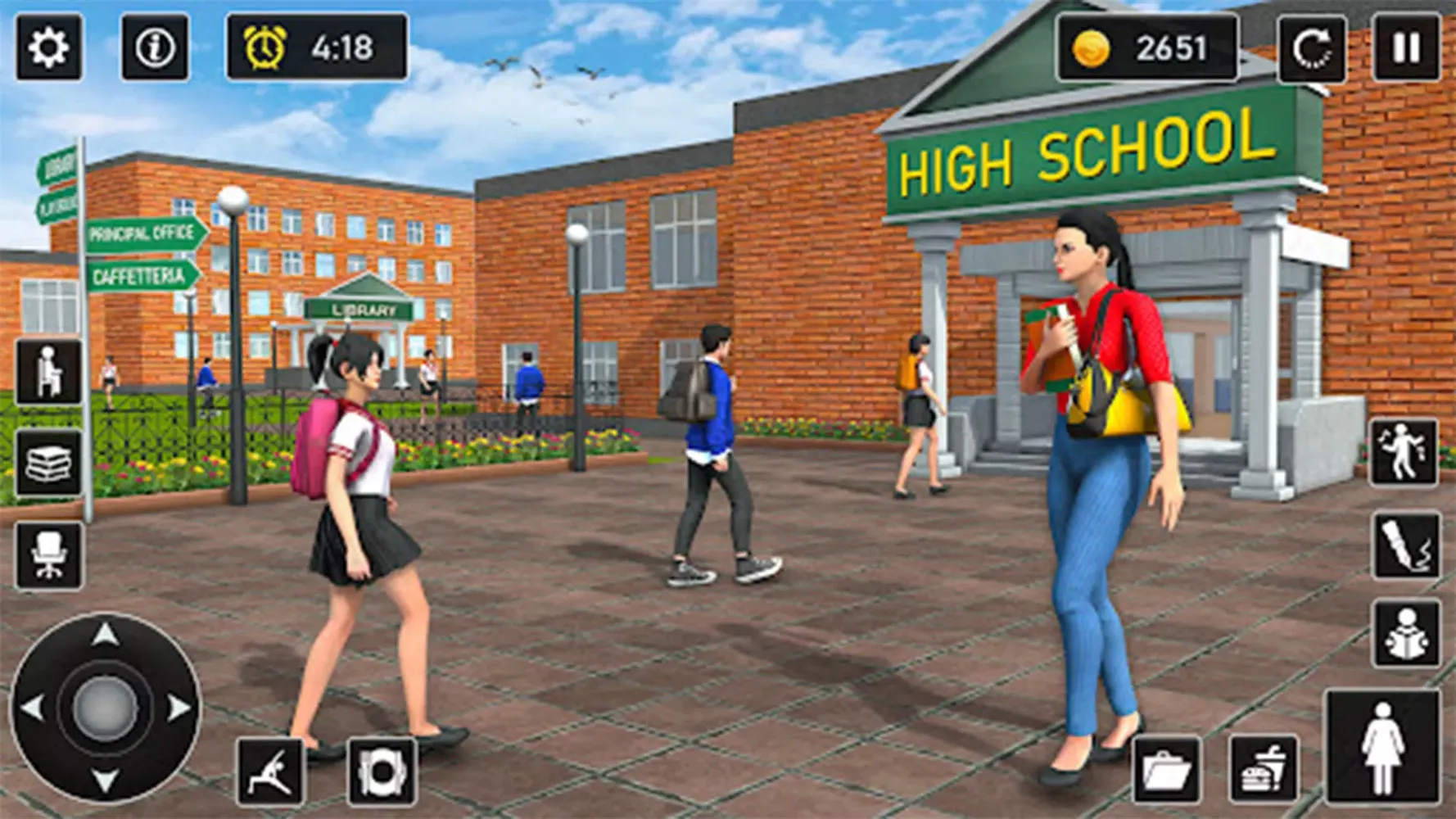 Screenshot di High School Teacher Games 24