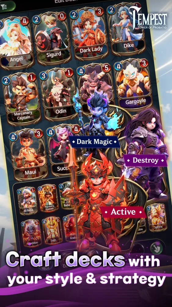 Tempest : Strategy Card Battle Screenshots