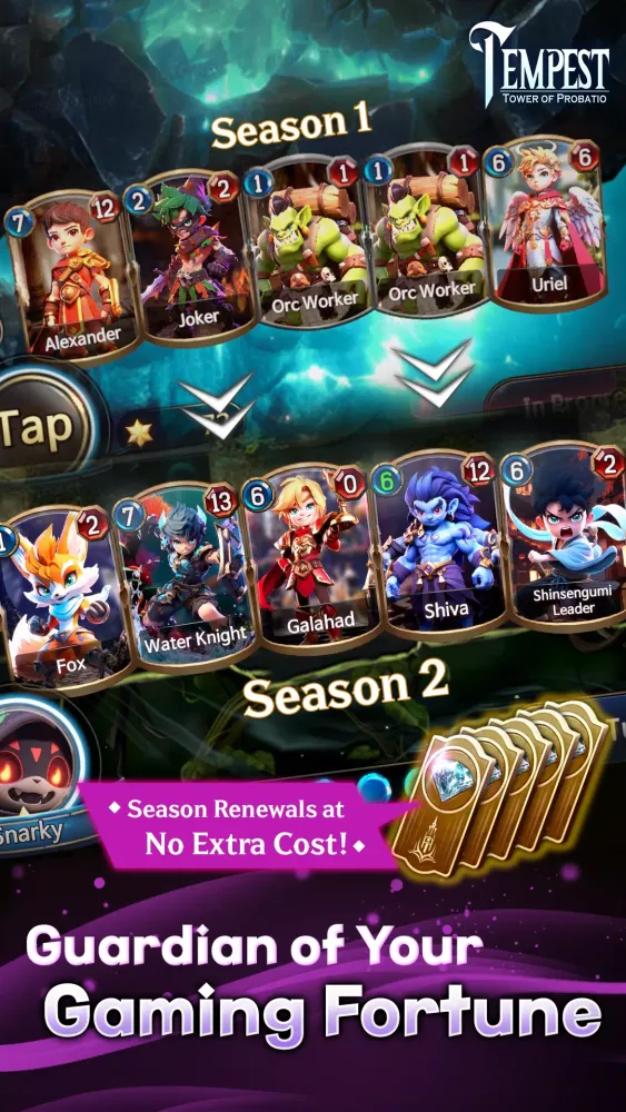Tempest : Strategy Card Battle Screenshots