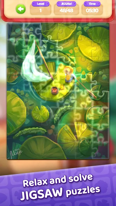 Onet Jigsaw Screenshots