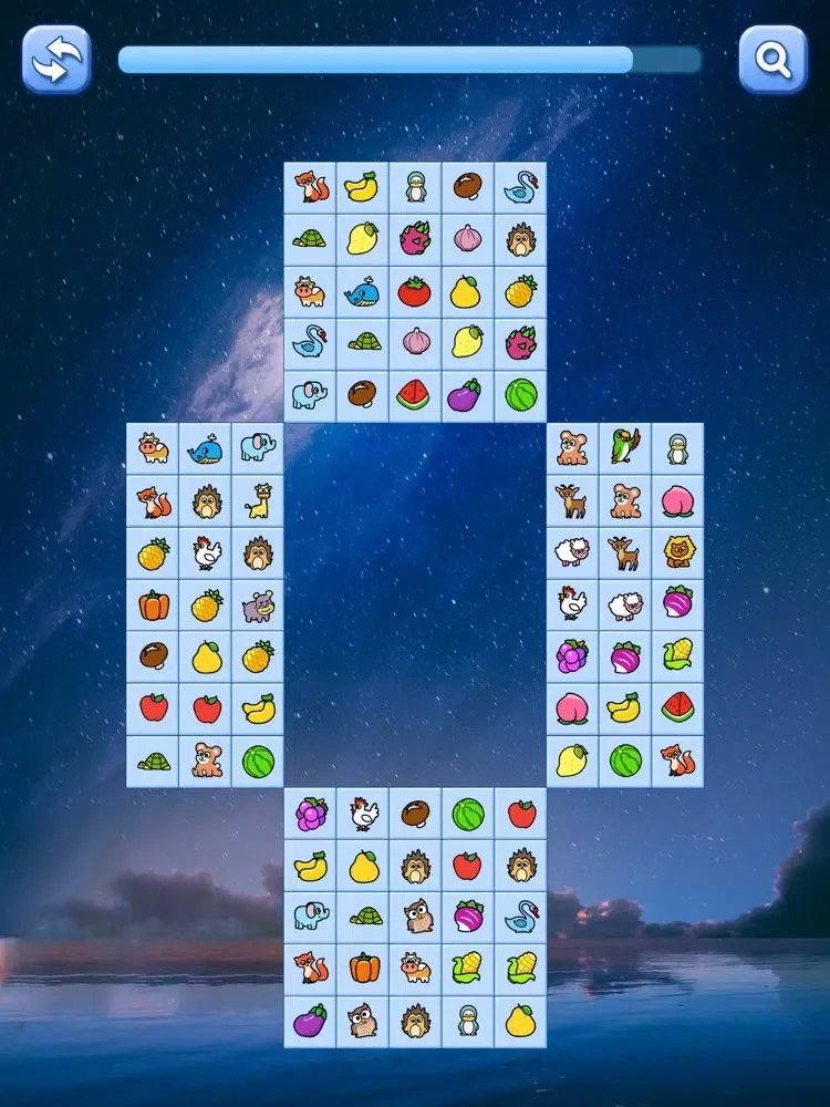 LinkPuz - Tile Connect 3D Game iPad  スクリーンショット