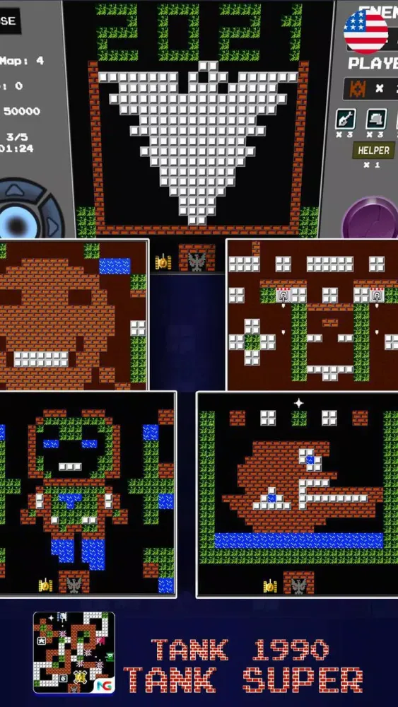 Tank 1990: Battle City 90s Ekran Görüntüleri