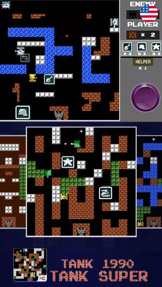 Tank 1990: Battle City 90s Ekran Görüntüleri