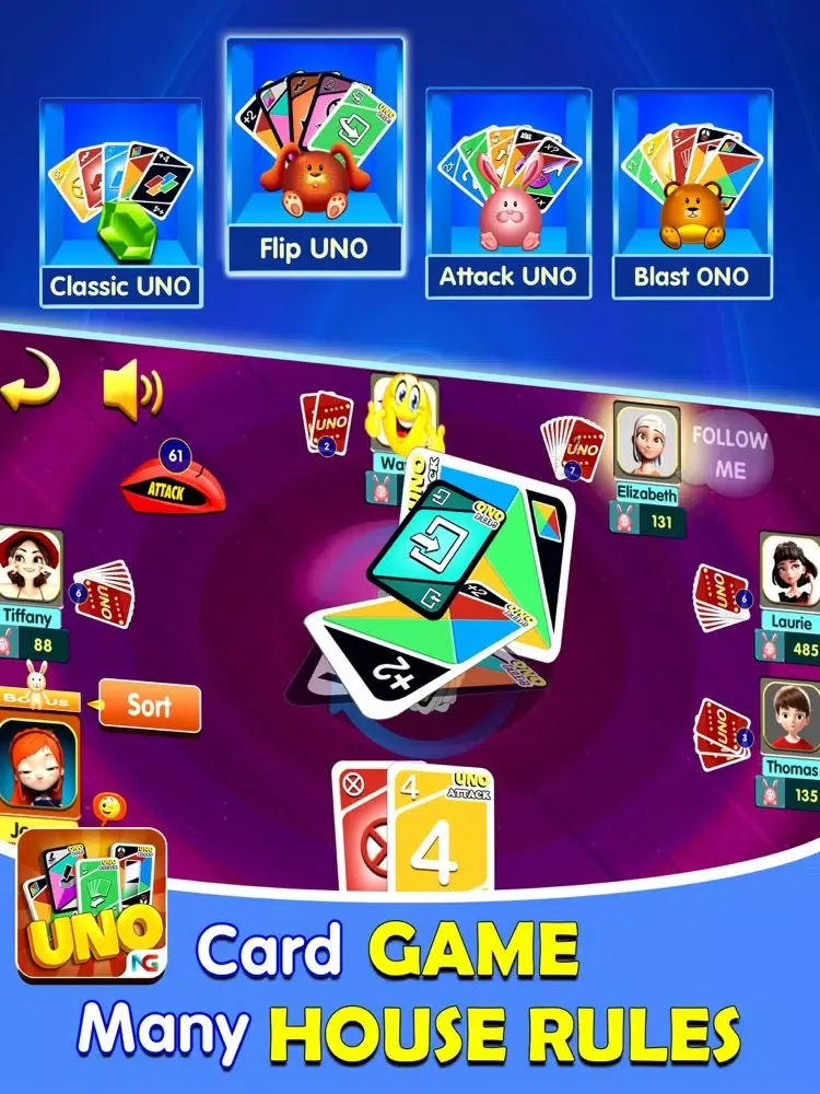 UNO Game - Play with friends iPad  Ekran Görüntüleri