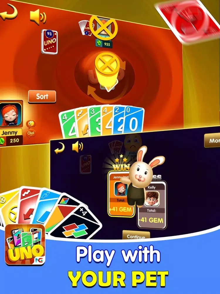 UNO Game - Play with friends iPad  Ekran Görüntüleri