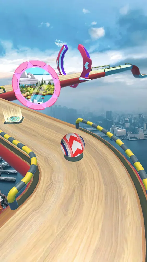 Rolling Balls 3D: Sky Race应用截图