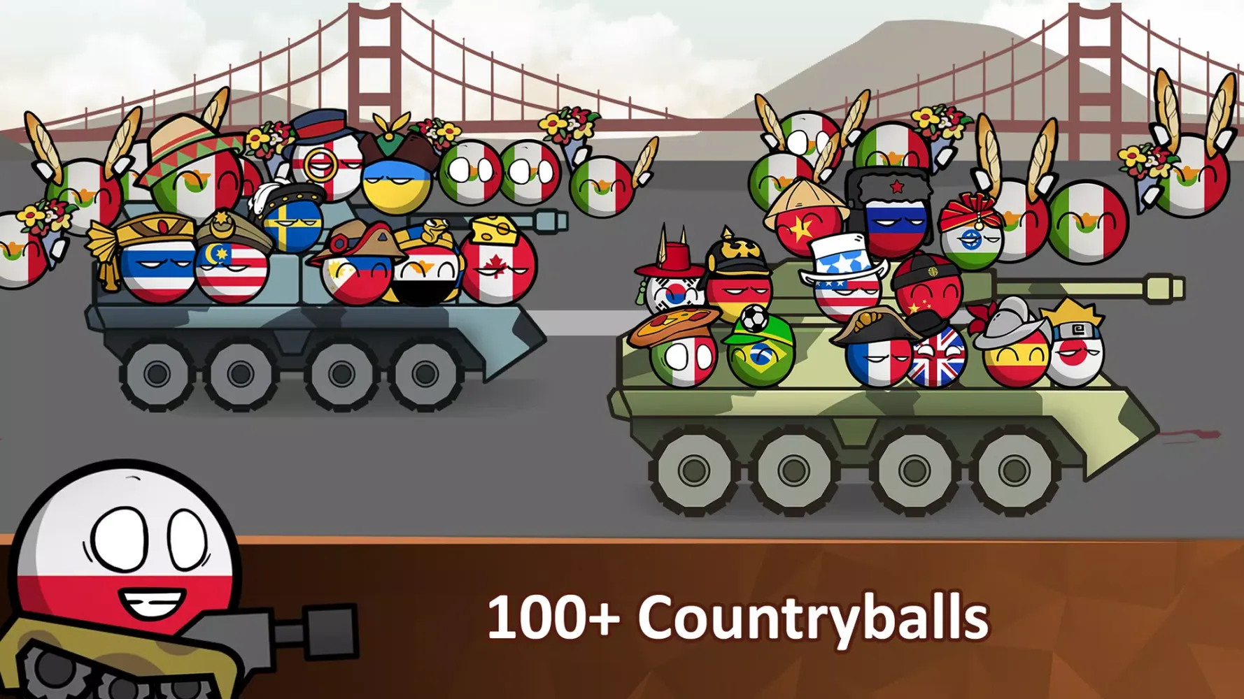 Countryballs - Zombie Attack Screenshots
