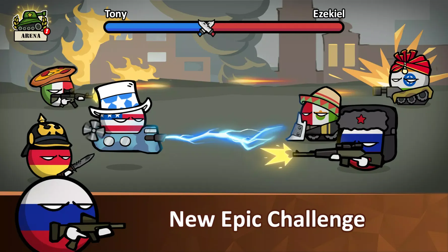 Countryballs - Zombie Attack Screenshots